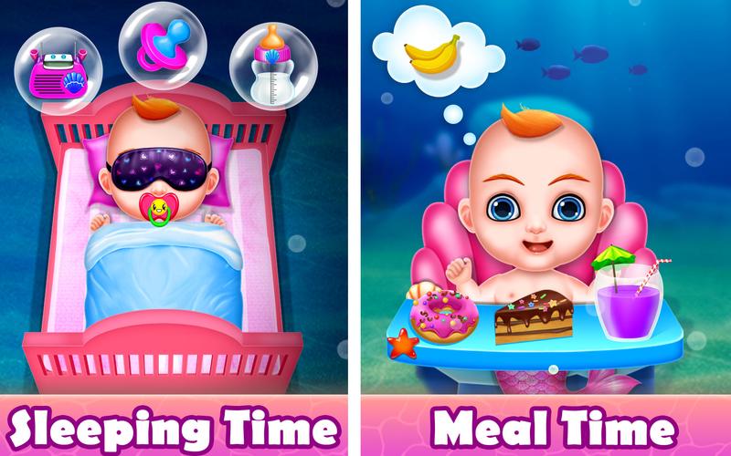 Mermaid Game: Newborn,Pregnant ภาพหน้าจอ 2