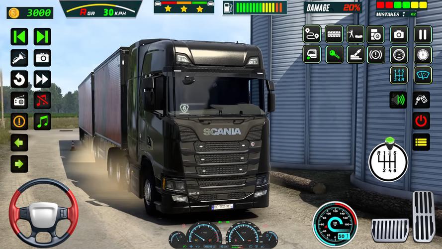 Highway Truck Simulator 2023 ဖန်သားပြင်ဓာတ်ပုံ 1