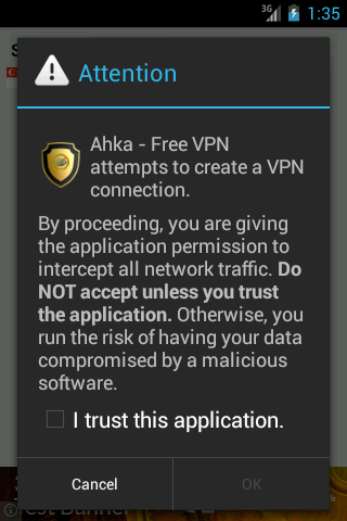 Ahka - Free VPN Schermafbeelding 2