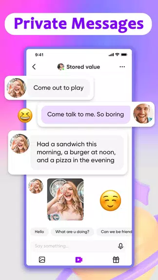 MatchU-Live, Meet People, Chat Schermafbeelding 2