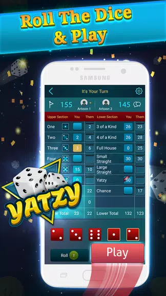 Yatzy - Free Dice Games 스크린샷 2