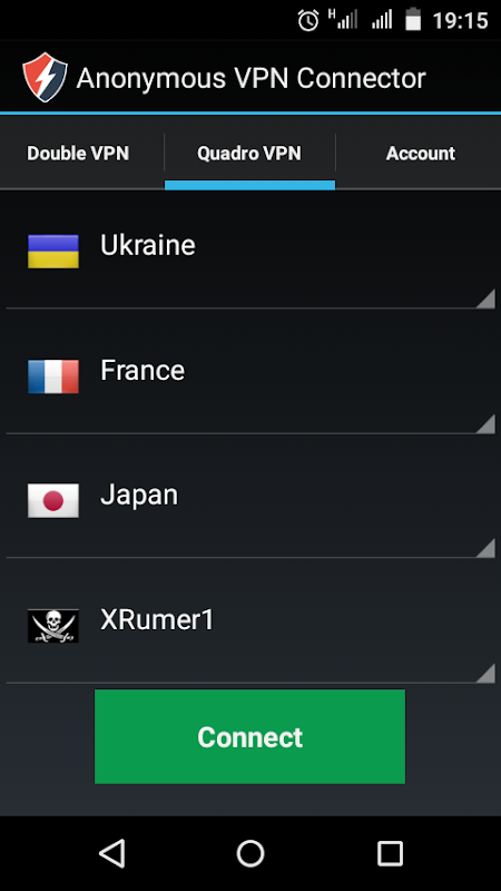 Anonymous VPN Connector Скриншот 3