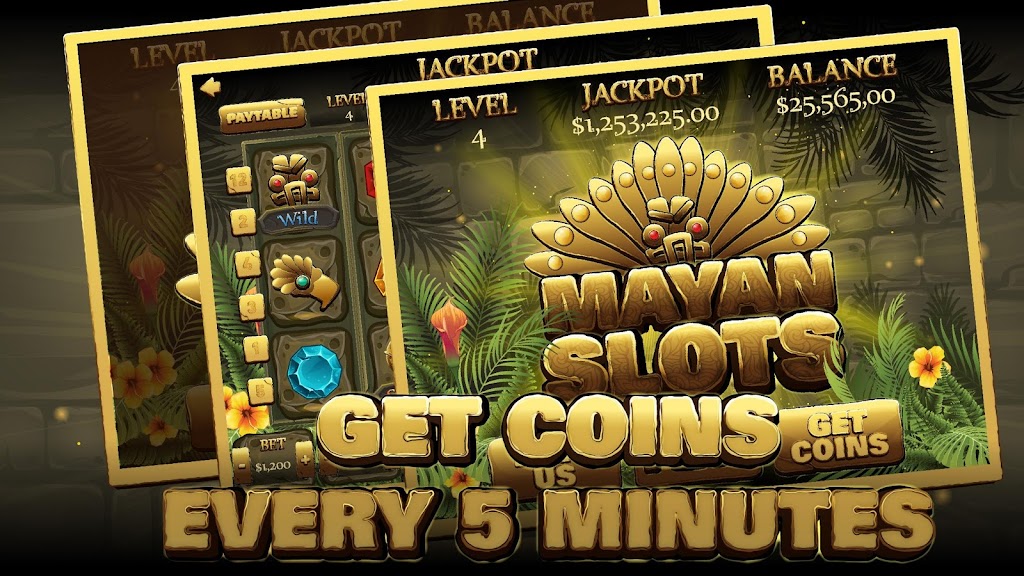 Mayan Ruins Slots Captura de pantalla 2