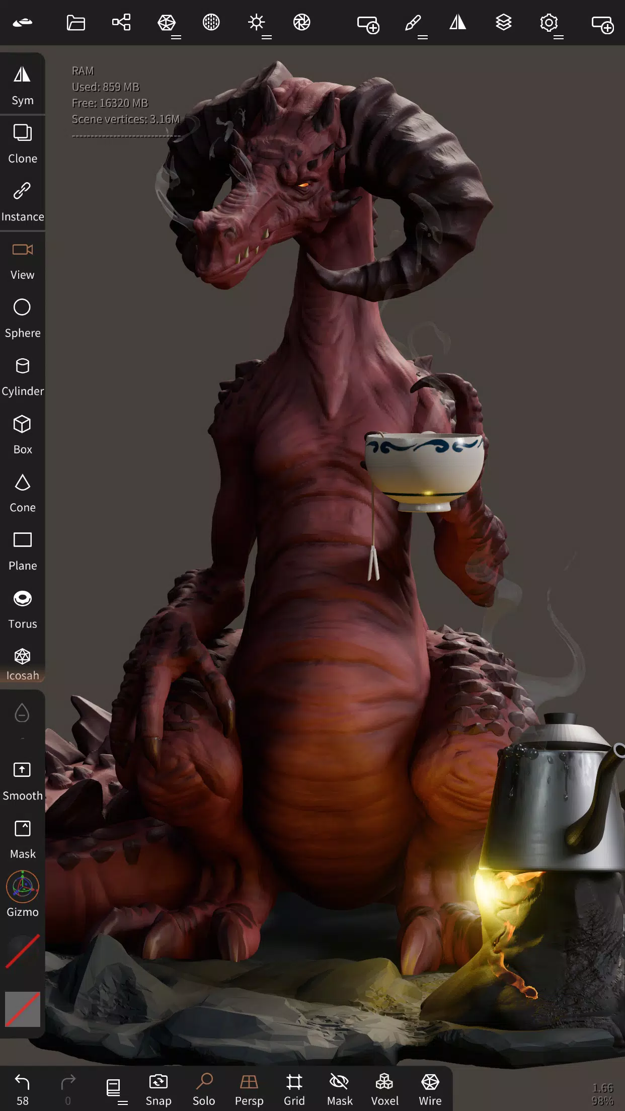 Nomad Sculpt スクリーンショット 1