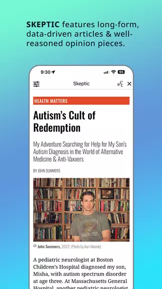 Skeptic Magazine Zrzut ekranu 0