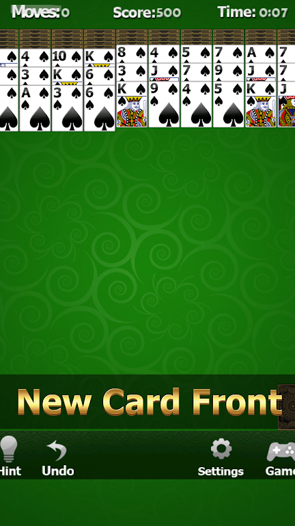 Solitaire Free Cell স্ক্রিনশট 3