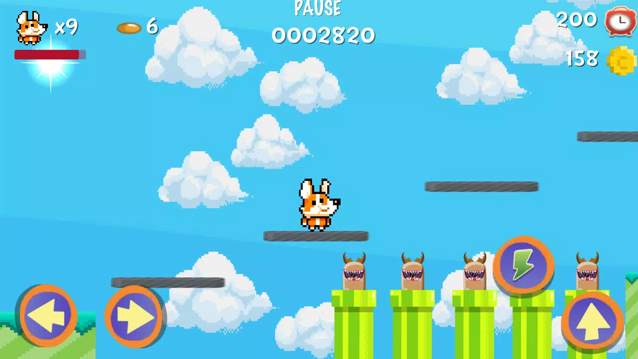 Super Dog Run Jungle Adventure Schermafbeelding 1