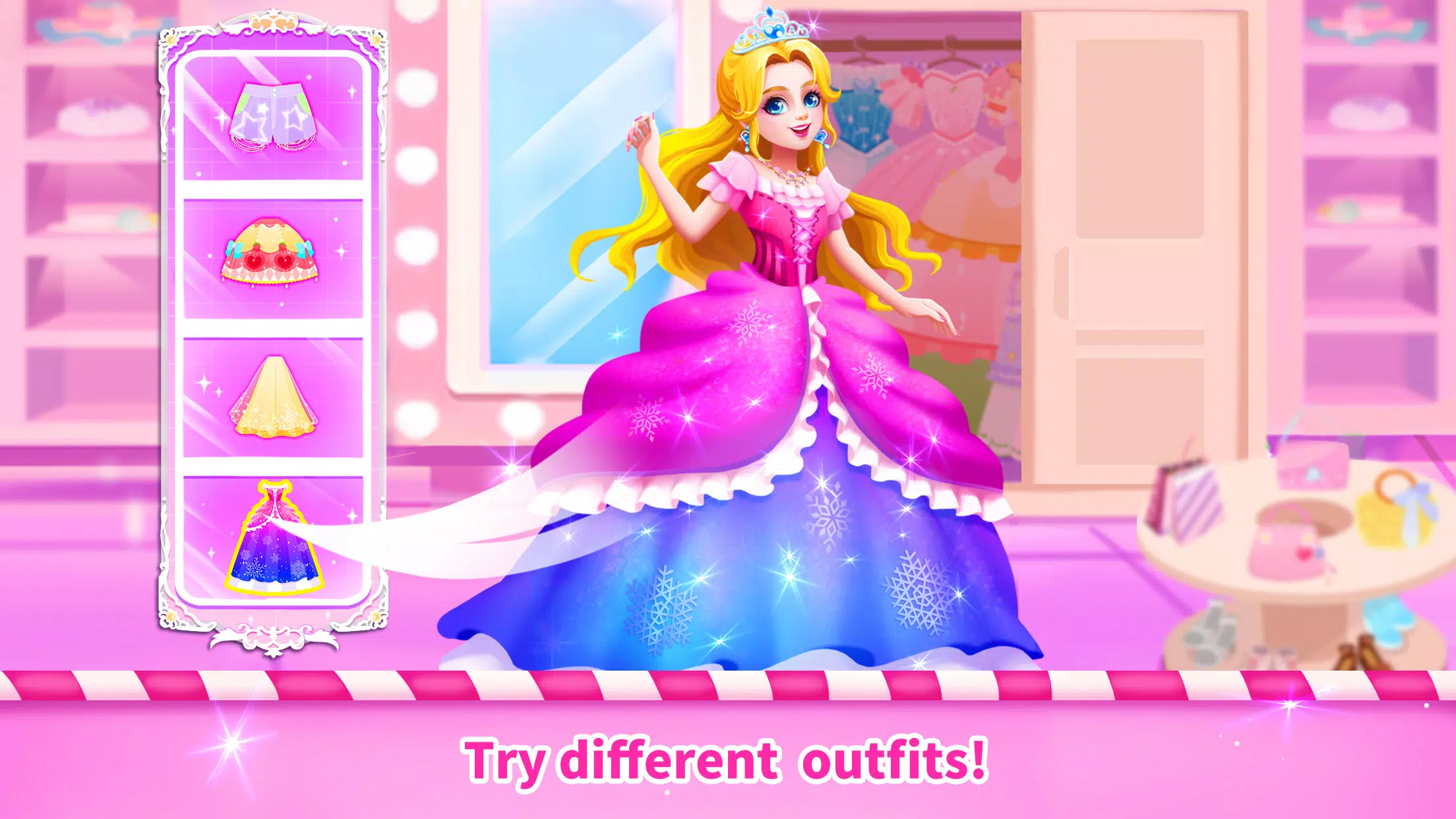 Little Panda: Doll Dress up Screenshot 1