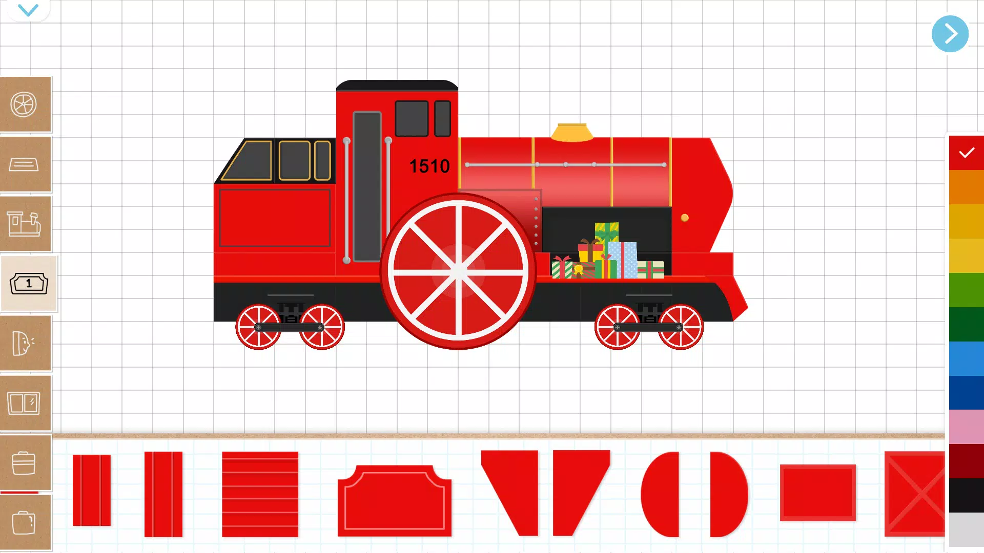 Christmas Train Game For Kids应用截图第0张