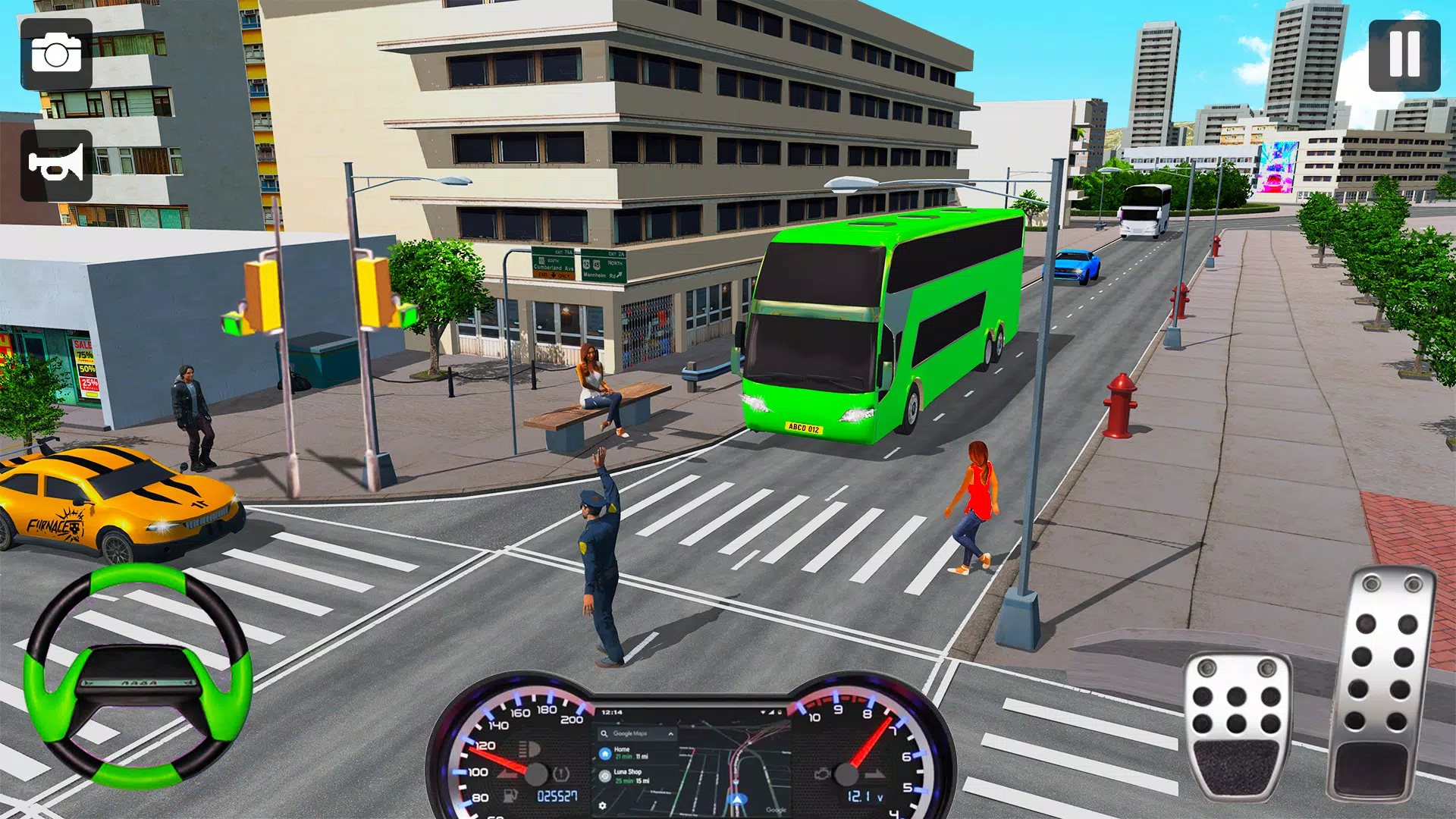 Coach Bus Games Bus Simulator Tangkapan skrin 0