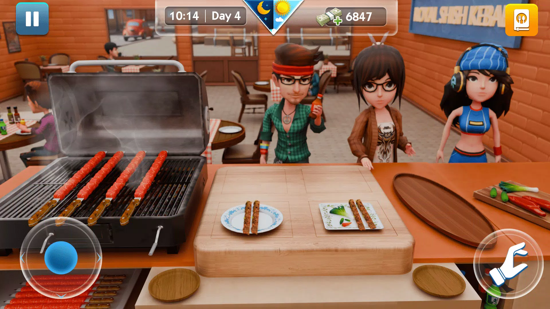 Kebab Food Chef Simulator Game Tangkapan skrin 1