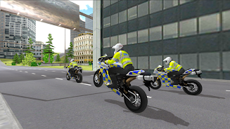 Police Motorbike Simulator 3D Ekran Görüntüsü 1