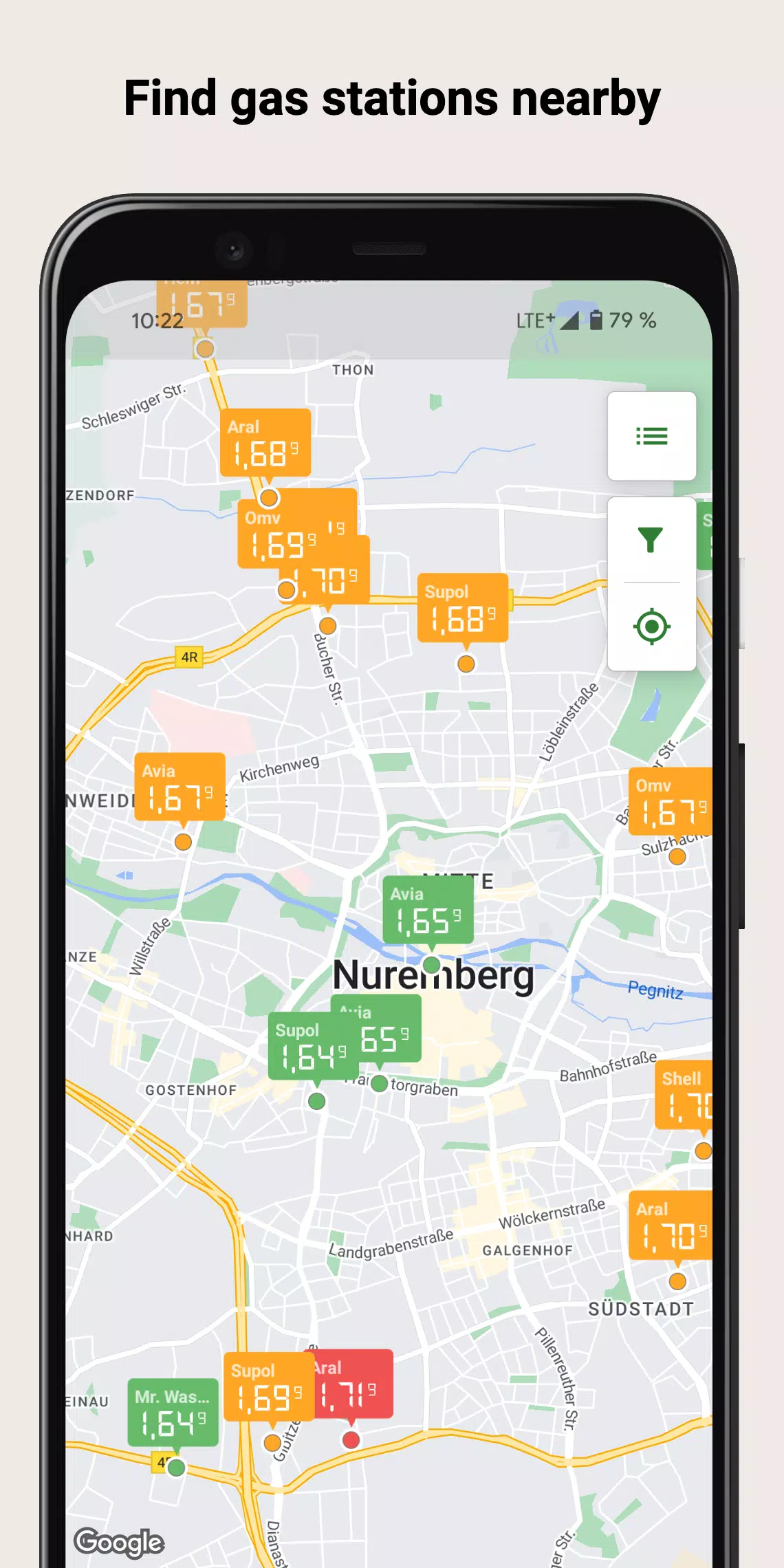 Gas Prices (Germany) Tangkapan skrin 1