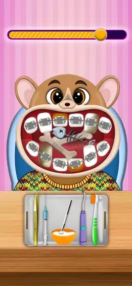 Hippo's Doctor : Dentist Games 스크린샷 0