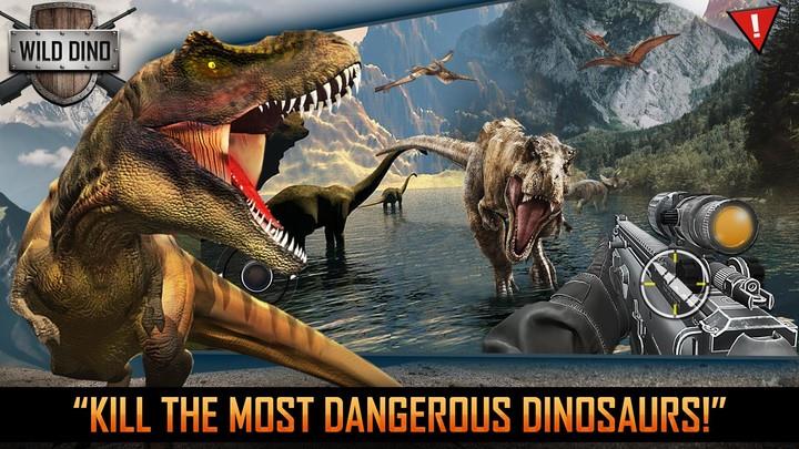 Real Dinosaur Shooting Games ဖန်သားပြင်ဓာတ်ပုံ 0