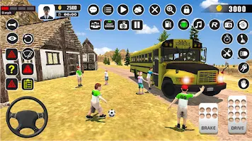 Offroad School Bus Driver Game স্ক্রিনশট 3