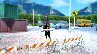 Doberman Dog Simulator Captura de tela 3