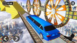 Extreme Limo Car Gt Stunts 201 스크린샷 1