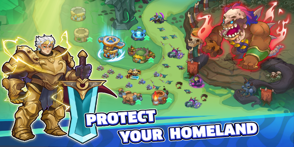 King Of Defense III: TD game स्क्रीनशॉट 1