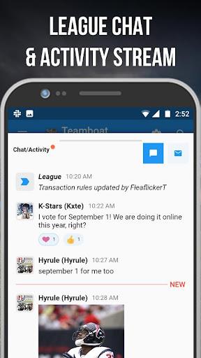 Fleaflicker Fantasy Football, Baseball, Basketball Capture d'écran 2