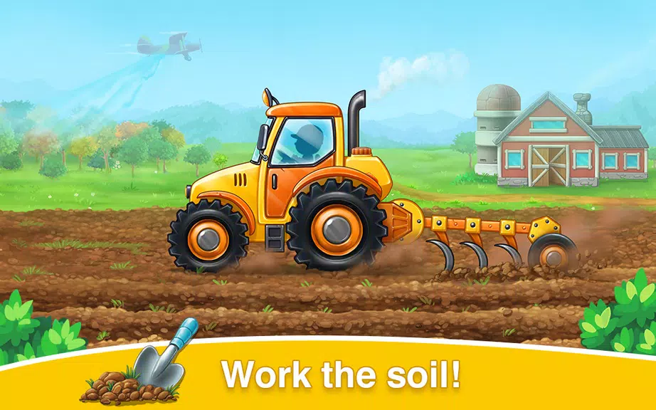 Farm land & Harvest Kids Games Tangkapan skrin 1