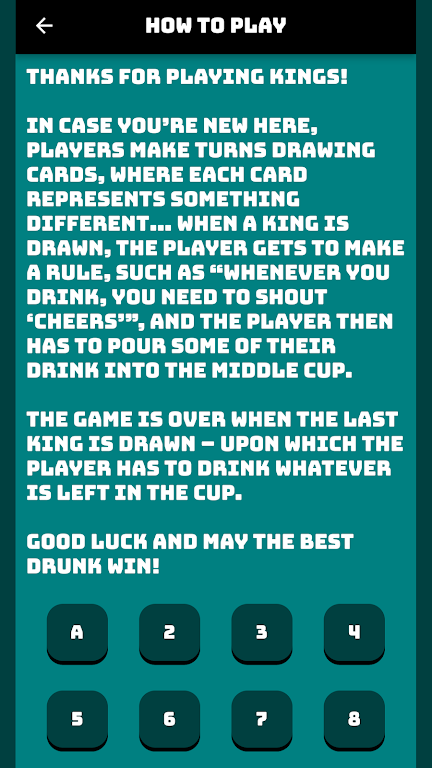 Kings - Drinking Game Tangkapan skrin 3
