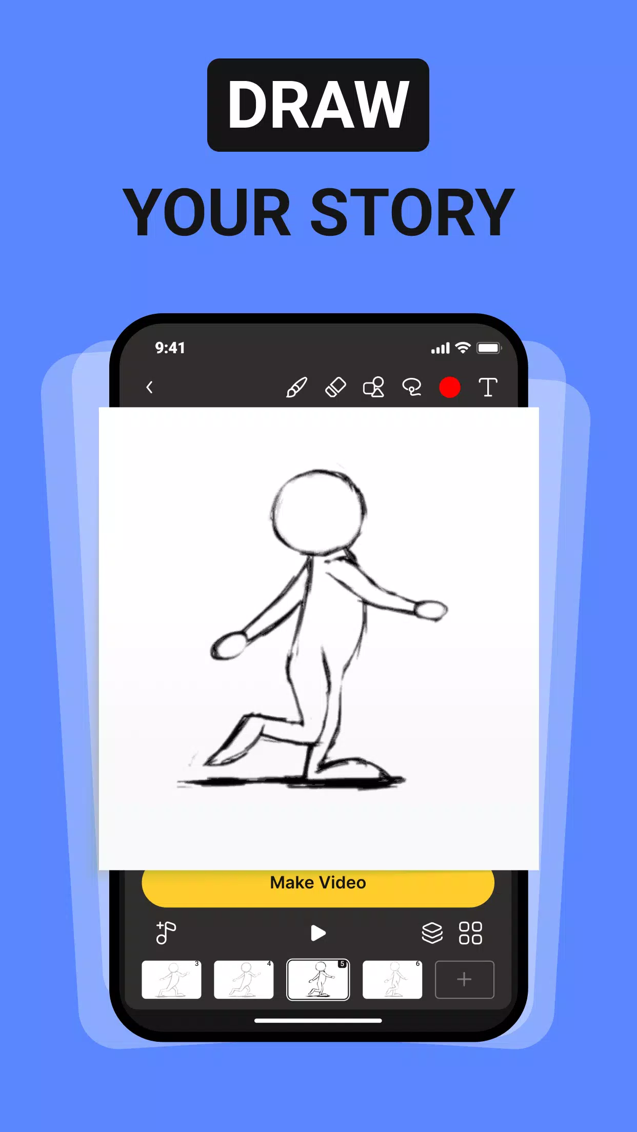 FlipArtify - 2D Draw Animation স্ক্রিনশট 1