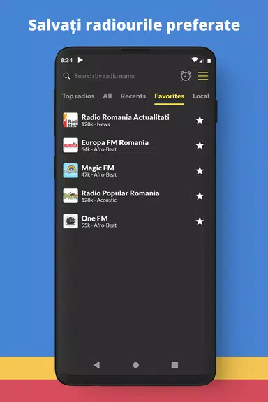 라디오 루마니아 FM 온라인 스크린샷 1