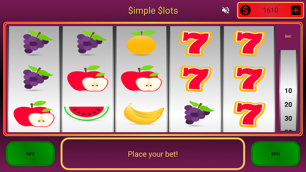 Simple Slots Capture d'écran 0