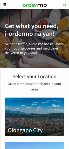 ordermo - Food Delivery & more Captura de tela 0