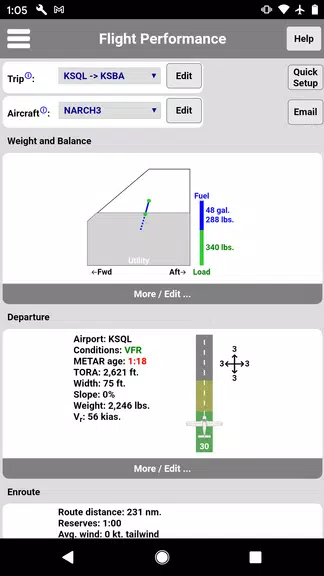 PA28 Performance Tangkapan skrin 0