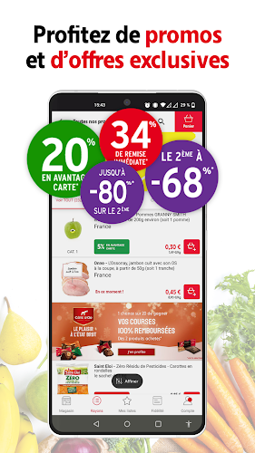 Intermarché – courses en ligne Tangkapan skrin 2