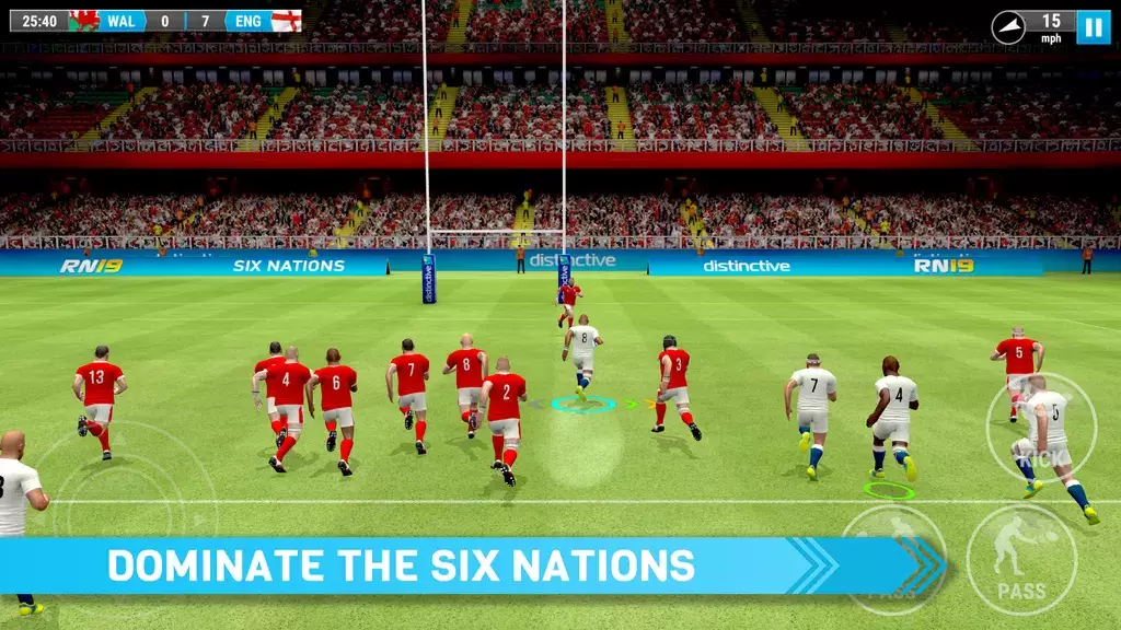 Rugby Nations 19 स्क्रीनशॉट 0