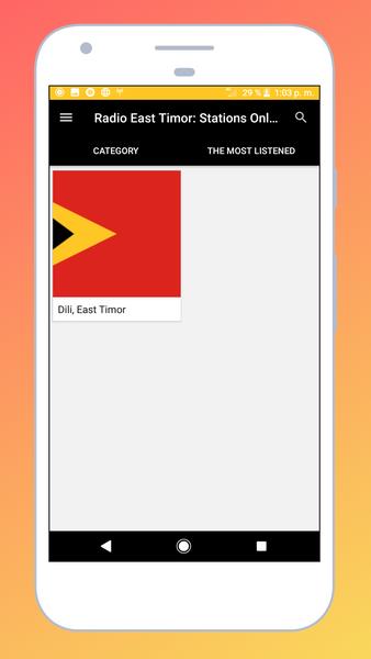 Radio East Timor: Radio Online应用截图第1张