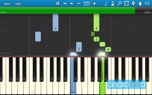 Schermata Synthesia 3