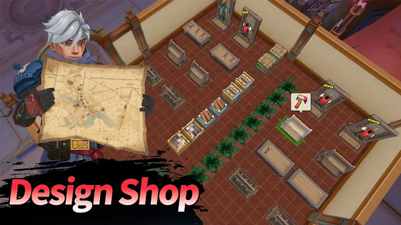 Forge Shop : Survival & Craft Tangkapan skrin 2