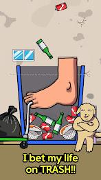 Trash King: Clicker Games Tangkapan skrin 1