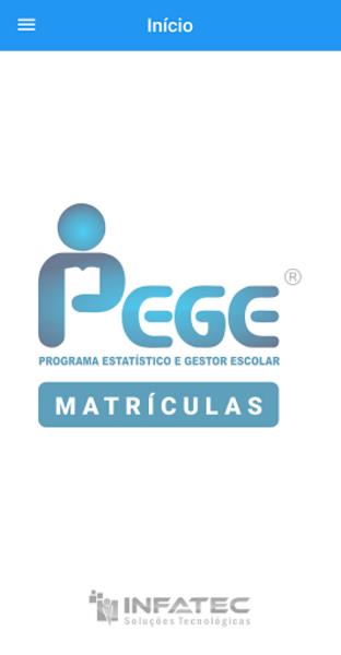 Matrículas Pege 스크린샷 0