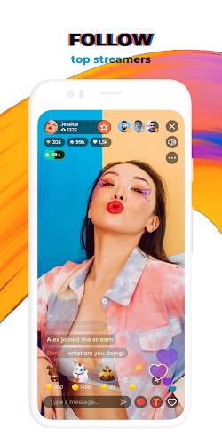 Tubit: Live Stream Video Chat Ảnh chụp màn hình 1