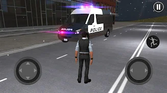 American Police Van Driving スクリーンショット 1