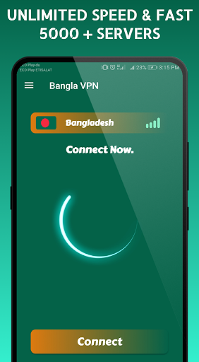 Bangladesh VPN - Proxy VPN Ekran Görüntüsü 2