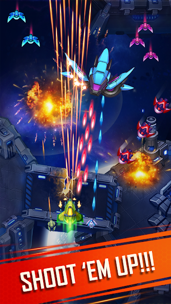 WindWings: Galaxy attack Pro 스크린샷 1