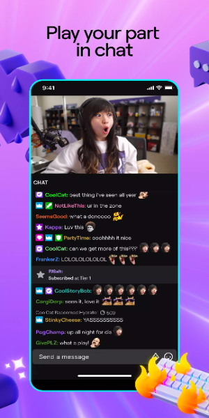 Twitch: ライブゲームストリーミング Mod