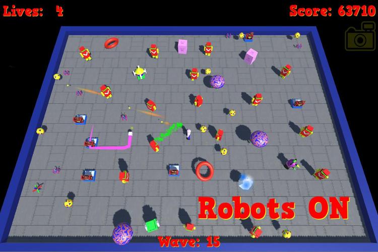 Schermata Robots ON 2