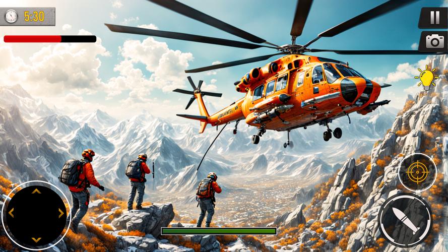Gunship Battle Offline Game Скриншот 2