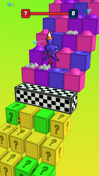 Pop It Run! 3D Mod Ekran Görüntüsü 1