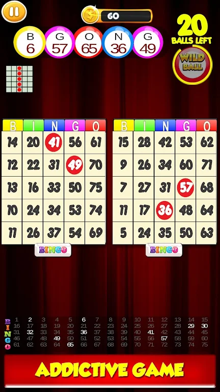 New Bingo Cards Game Free ဖန်သားပြင်ဓာတ်ပုံ 2