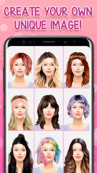 Long Hairstyles Photo ภาพหน้าจอ 1