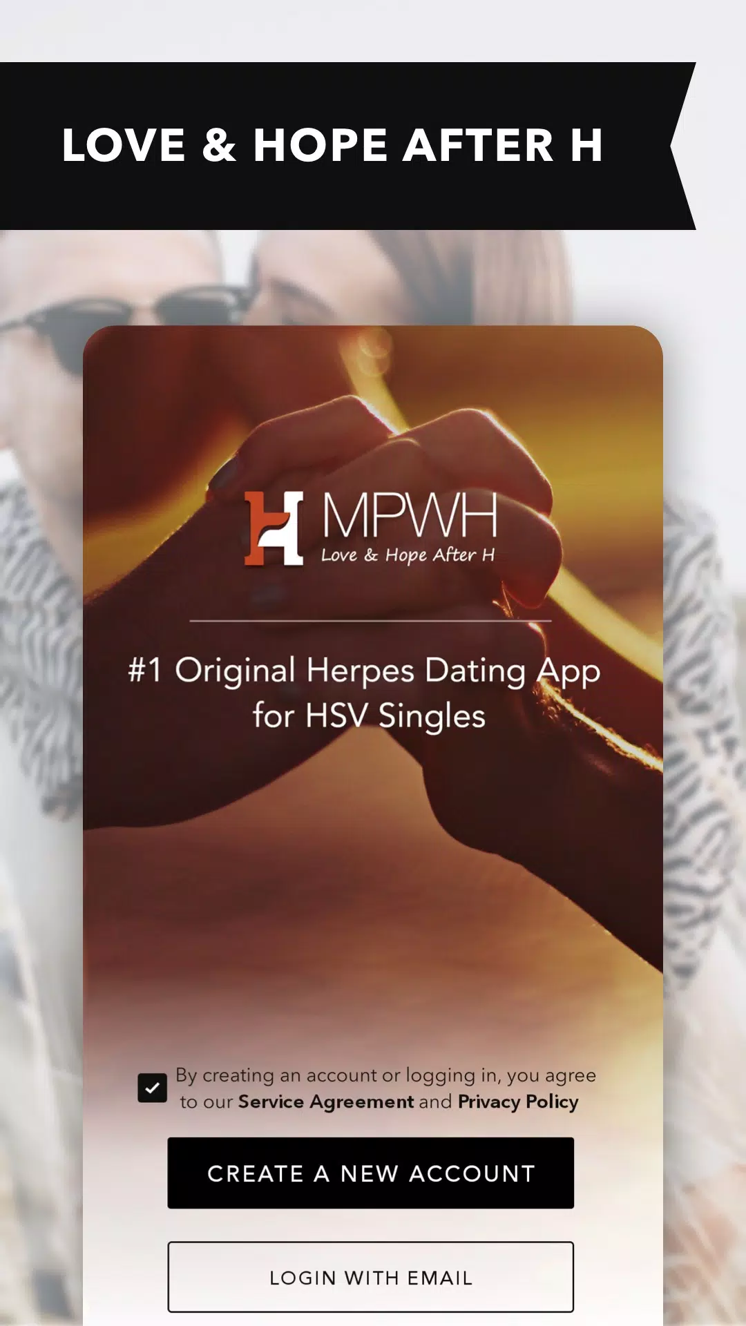 Herpes Positive Singles Dating स्क्रीनशॉट 0