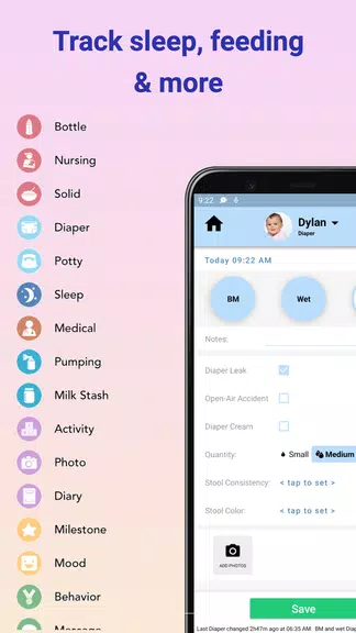 Baby Connect: Newborn Tracker স্ক্রিনশট 2